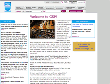 Tablet Screenshot of gspguitar.com